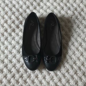 🖤Black Aerosole Flats